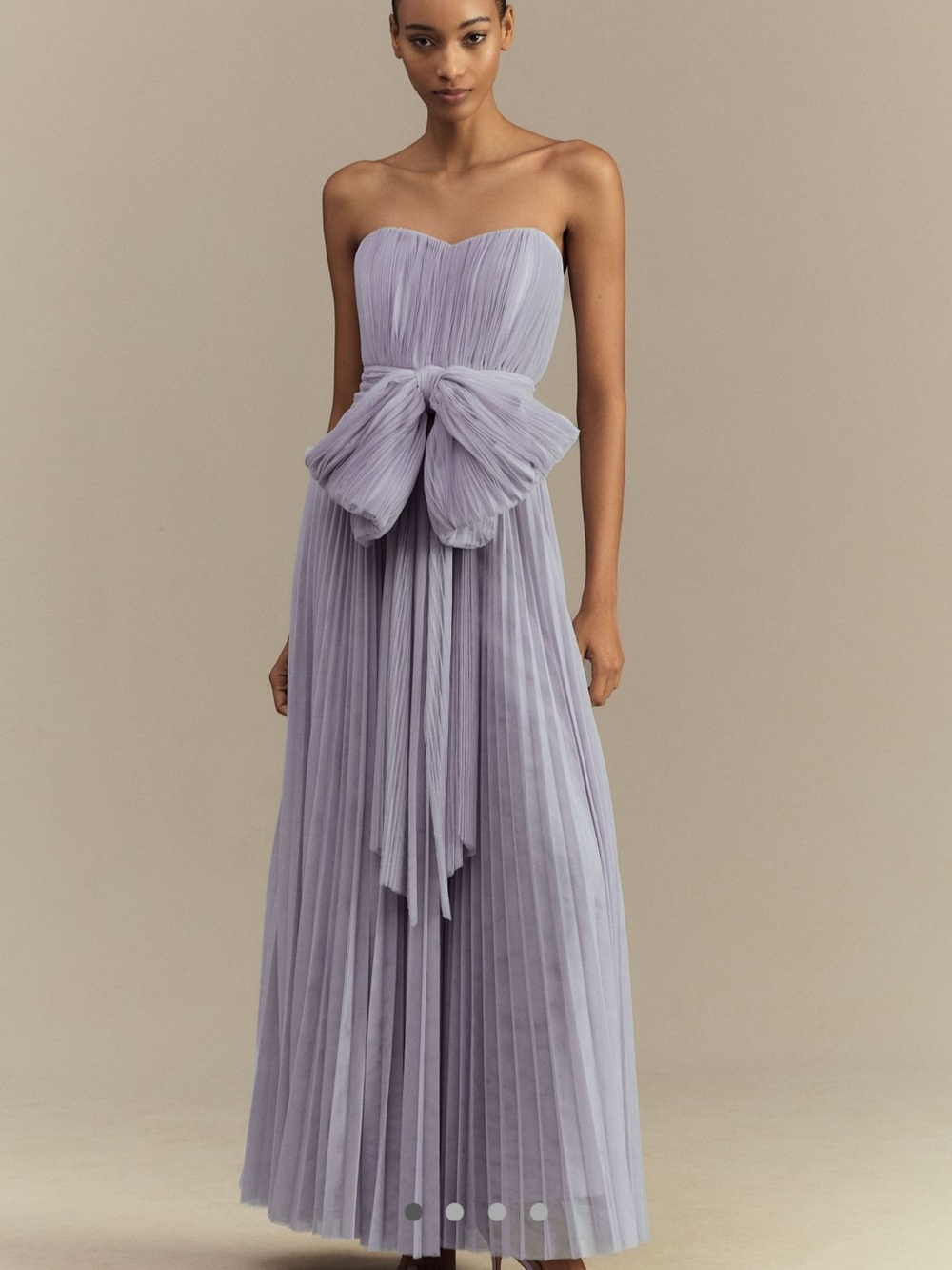 Hutch Cataline Sweetheart Strapless Maxi Dress